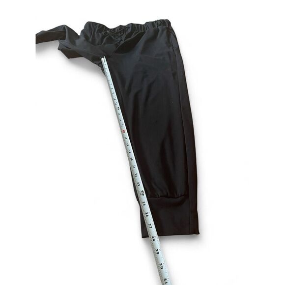 Spyder Active Women's Black Jogger Pants Size Large Stretch Zip Pockets - Picture 4 of 11